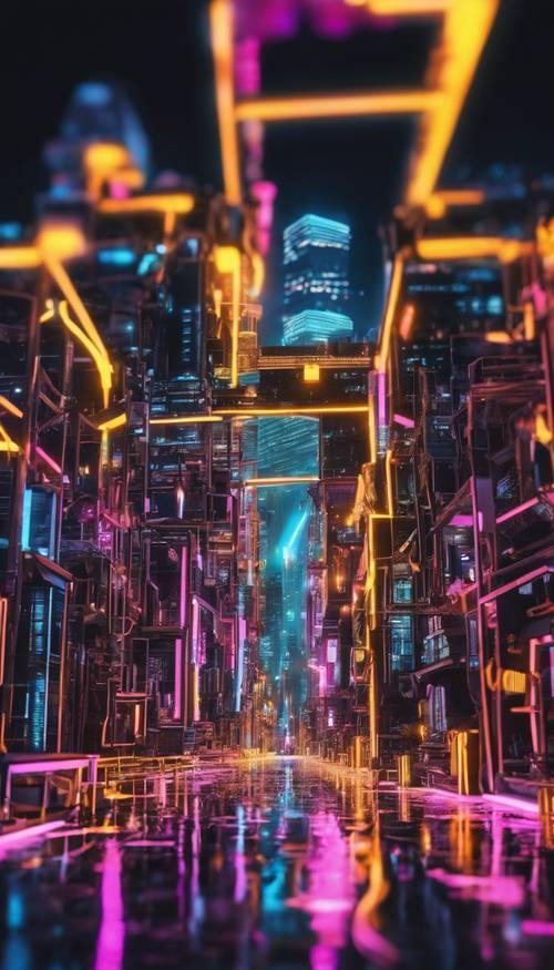 Neon City Wallpaper [f5013c3687fa41248ae5]