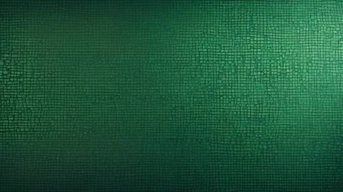 Una hoja de papel tapiz texturizado, de color verde oscuro y fresco.