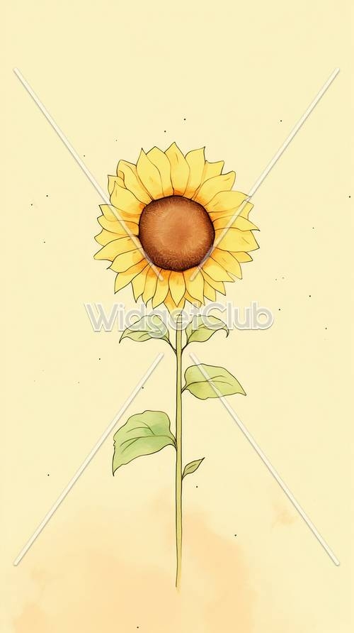 Sunflower Wallpaper[fa45a1f325fc4c1890ed]