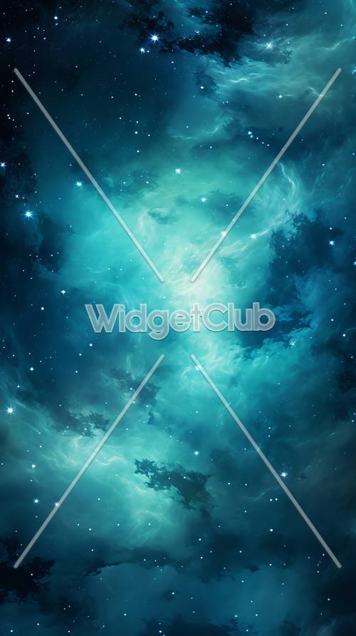 Starry Sky Nebula Tapet [6a263700fd25460a9733]