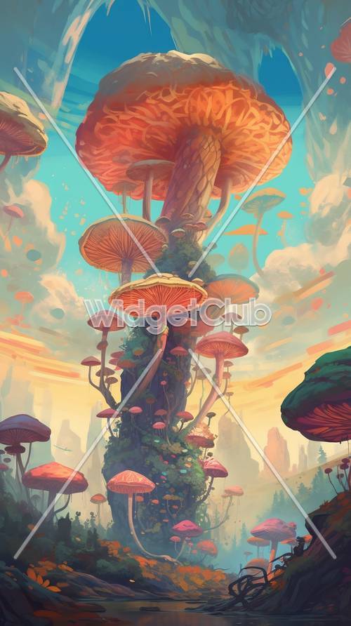 Mushroom Wallpaper [7d0a3bc3249a48558727]