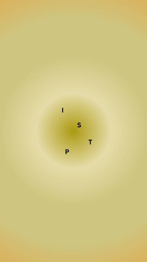 Uspokajający zielony gradient z tajemniczym tekstem ISTP Tapeta [271e45f7ad634d84890c]