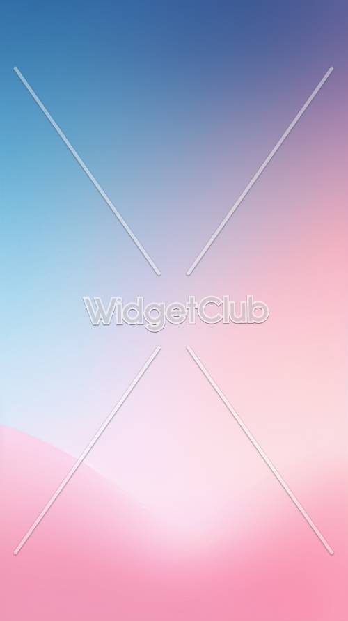 Pink and Blue Gradient Sky