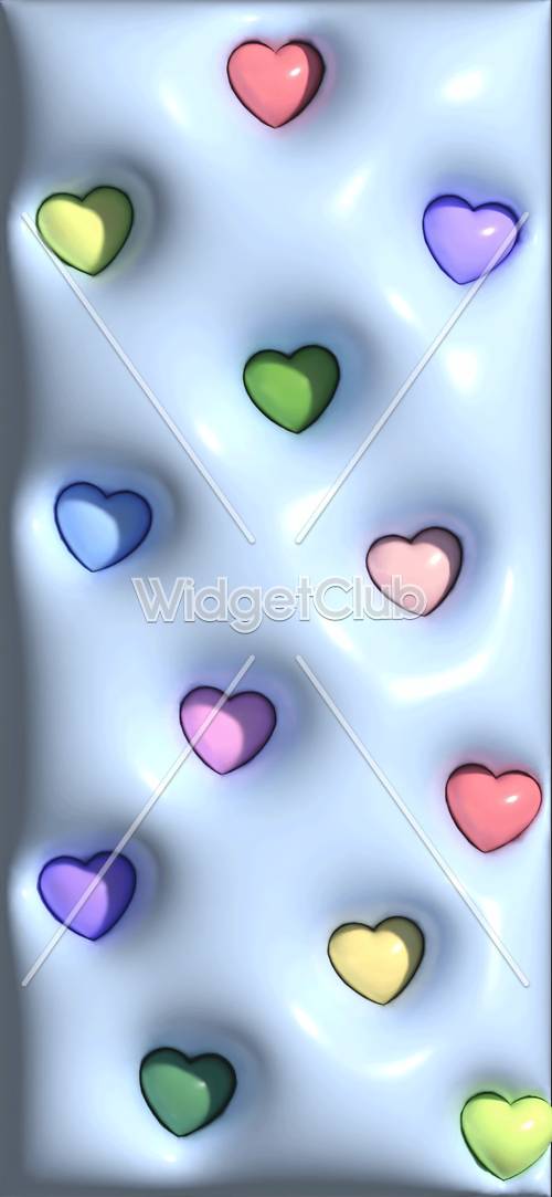 Colorful Hearts Design for Kids