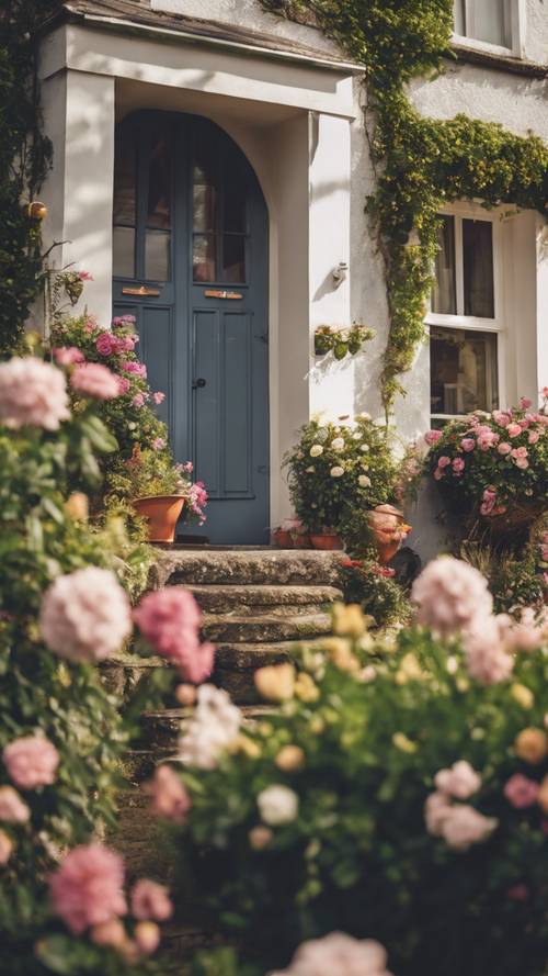 カウンティコークにある花の庭が素敵なB&Bの家、旅行者を暖かく迎える