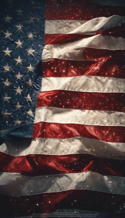 Versi Star-Spangled Banner bertema gelap.”