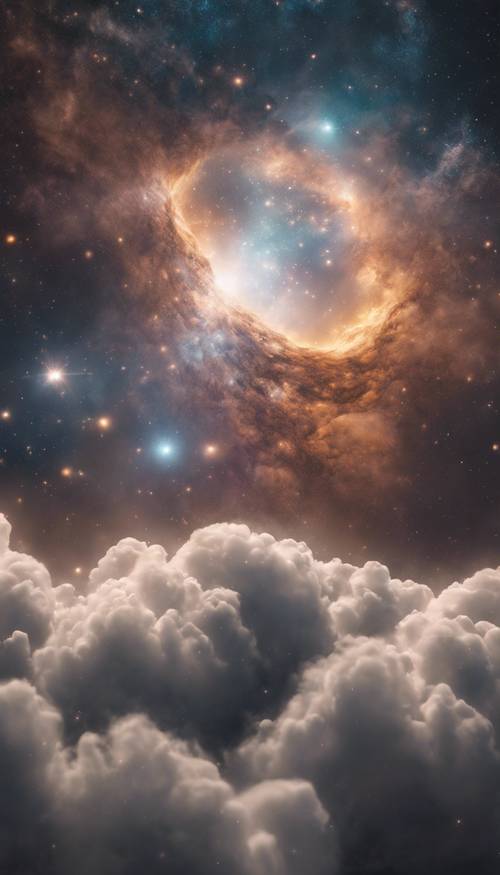 A young star being born amidst a dense cloud of interstellar gas and dust. Дэлгэцийн зураг [7842a1501416438f84fd]