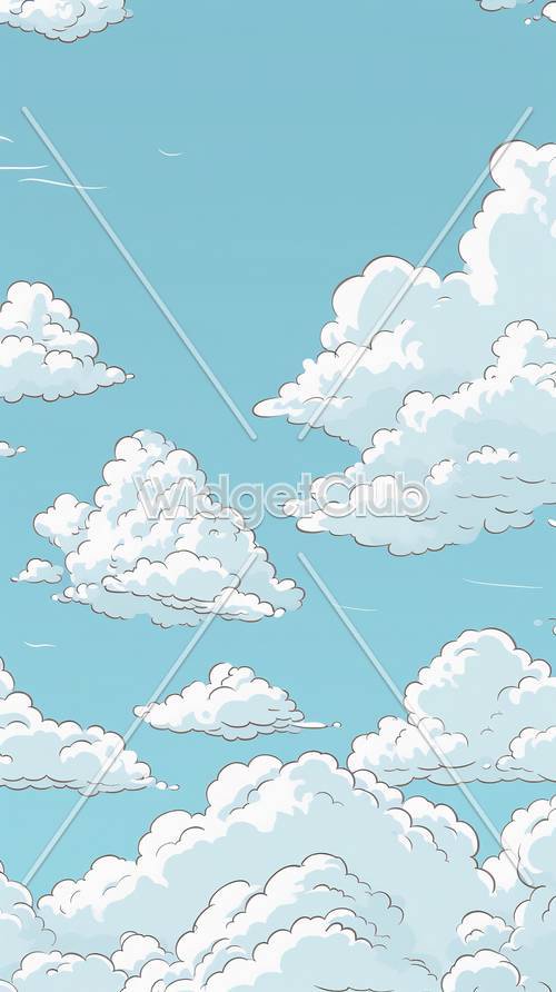 Sky Clouds Wallpaper [e07e286c8dcb456c953e]