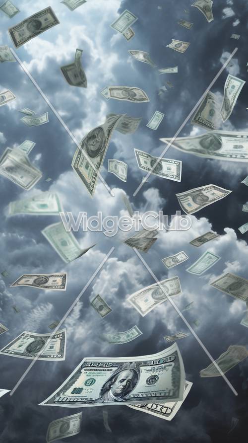Falling Money in the Sky