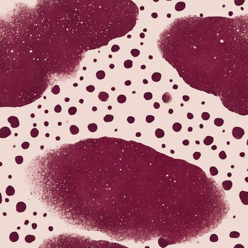 Burgundy, dense grainy smudge dots fading away, creating a seamless pattern. Tapeta [1bad5fea367942c9adc4]