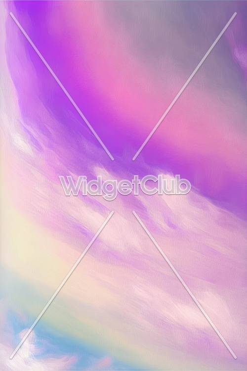 Soothing Purple and Pink Swirls for Your Screen