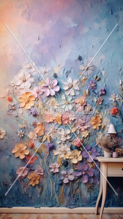 Vintage Flower Wallpaper [5dc34faaca6e40d4b04a]