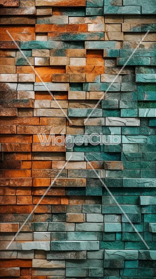 Colorful Stone Pattern for Your Screen