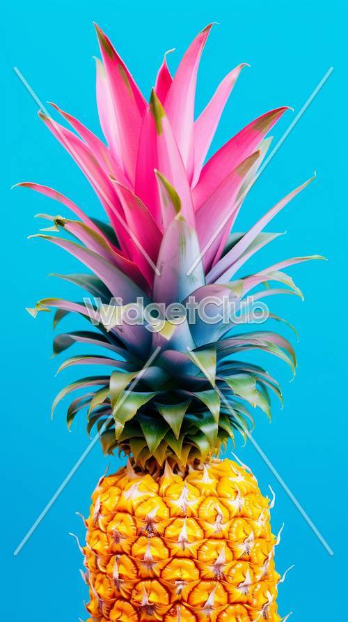 Kolorowa impreza ananasowa