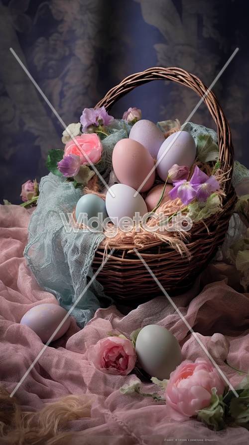 Sepetteki Paskalya Yumurtaları