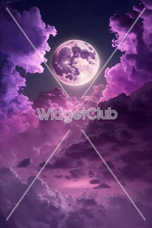 Purple Clouds Wallpaper [55941c176d254f638ab5]