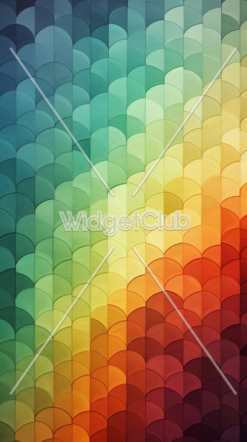 Colorful Abstract Wallpaper [8ac64214054b44e39f8b]