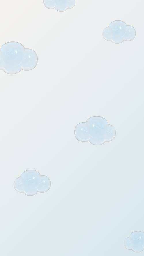 Céu cheio de nuvens suaves Papel de parede [30c7b476971447308ab9]