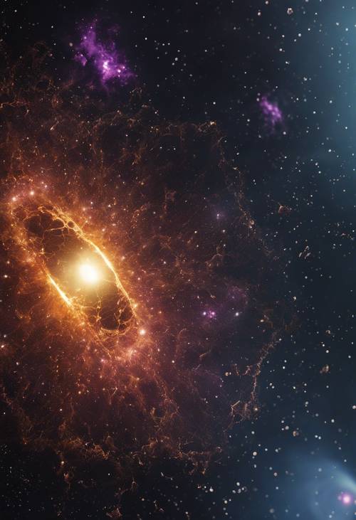 近距离观察一颗暗星，它沸腾着，冒泡着，充满了迷人的宇宙现象。