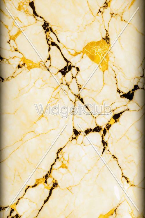 Yellow Marble Wallpaper [6bd10941a24c441cbdf0]