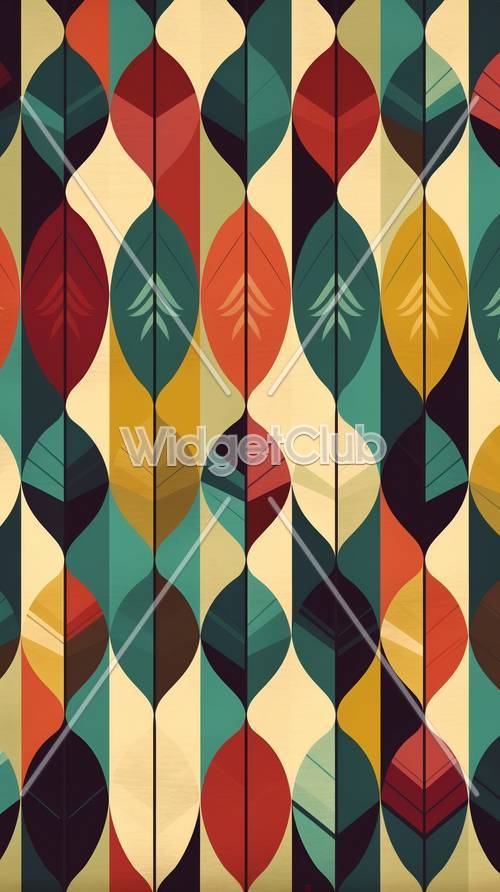 Colorful Pattern Wallpaper [587e826424014442afb7]