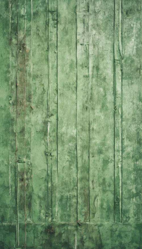 Sage green grunge wall texture for a shabby chic appeal.