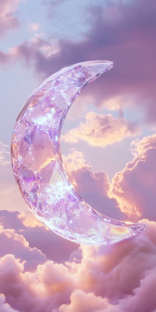 Sparkling Crystal Ring in the Sky