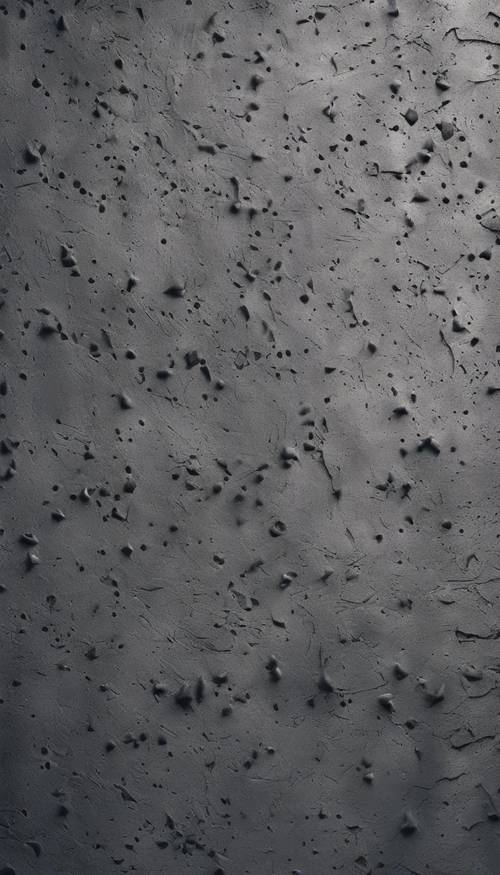 Struttura in cemento grigio scuro con superficie ruvida.