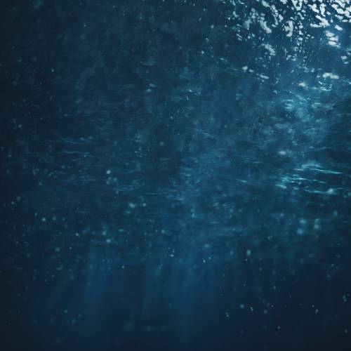 深蓝色的格朗基纹理，给人一种在水下看到扭曲光线的感觉