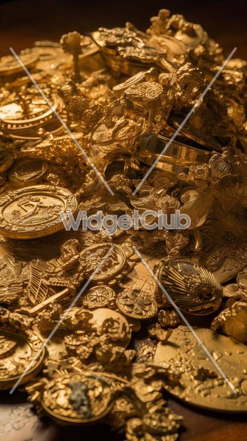 Gold Money Wallpaper [93d4f1b68ea44299a689]