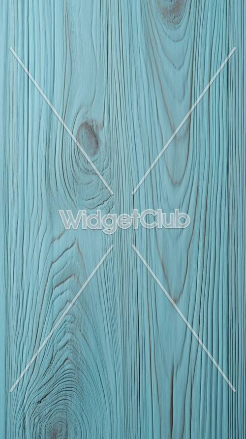 Soothing Blue Wooden Texture