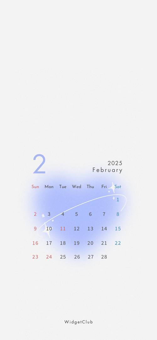 February 2025 Calendar Design