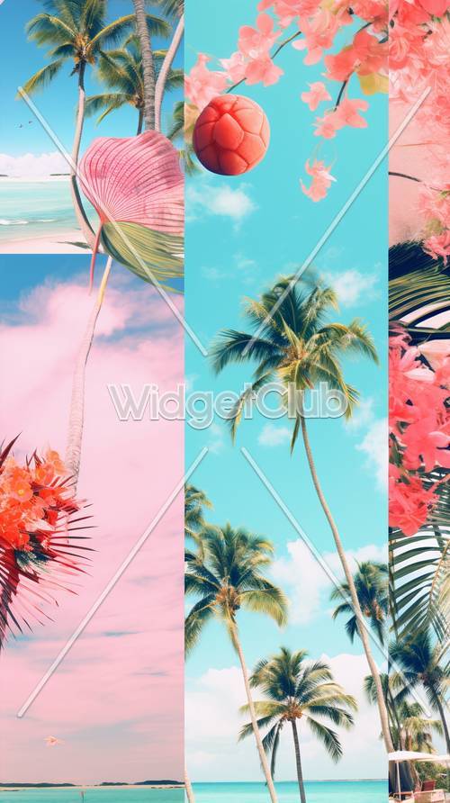 Tropischer Kurzurlaub in leuchtenden Farben