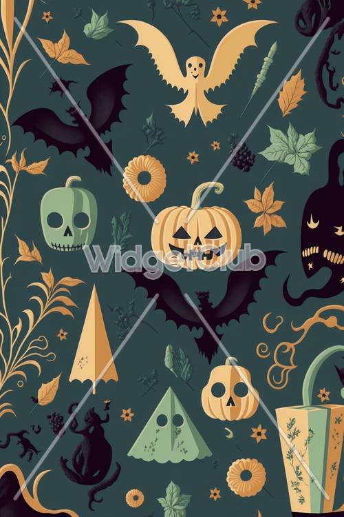 Spooky Halloween Fun Pattern