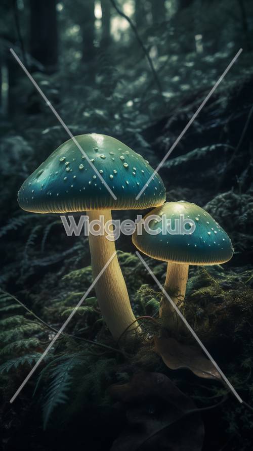 Мистические лесные грибы