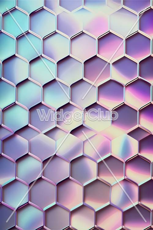 Colorful Hexagon Pattern