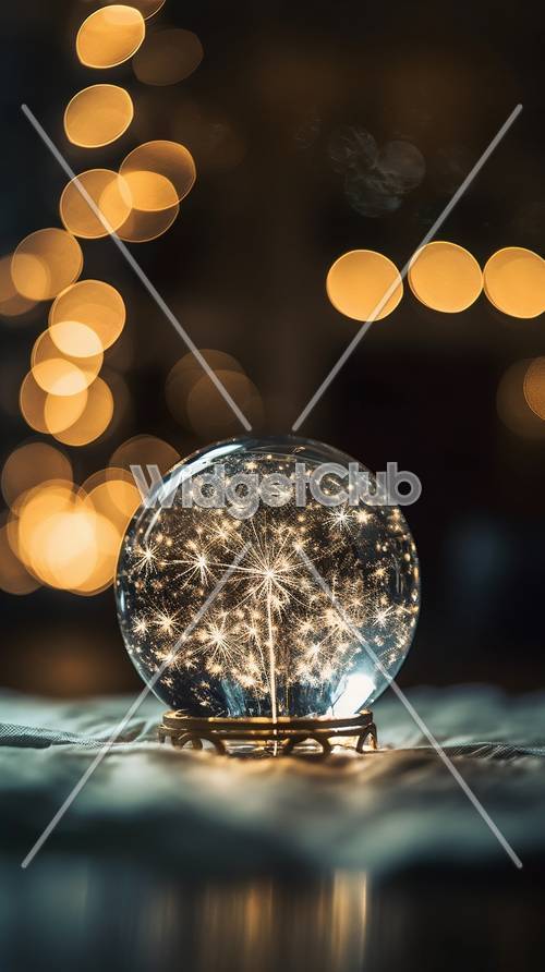 Sparkling Magic Globe