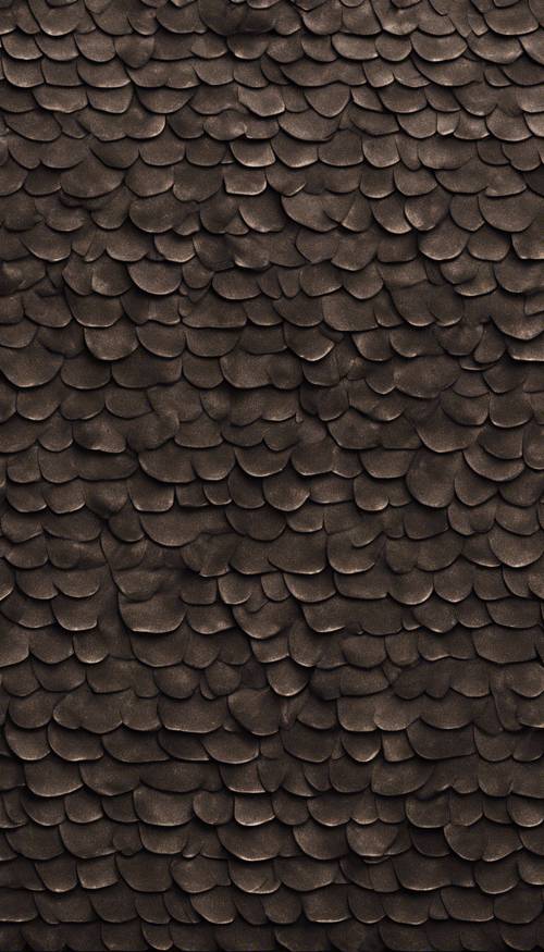 Dark suede seamlessly transformed into dragon scales texture