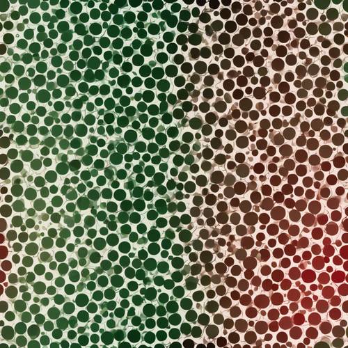 תבנית אומברה חלקה המשתנה מאדום סקרלט לירוק יער