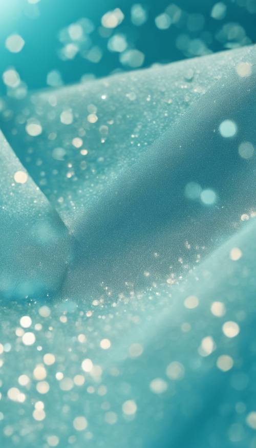 A textured piece of sky blue paper with a bit of sparkle, placed under natural sunlight