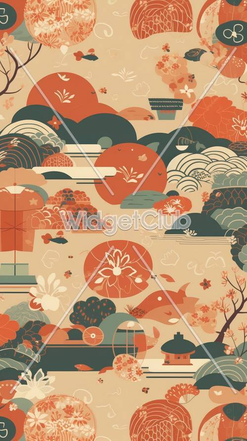 Japanese Pattern Wallpaper [d4f25dfd31004a6ca597]