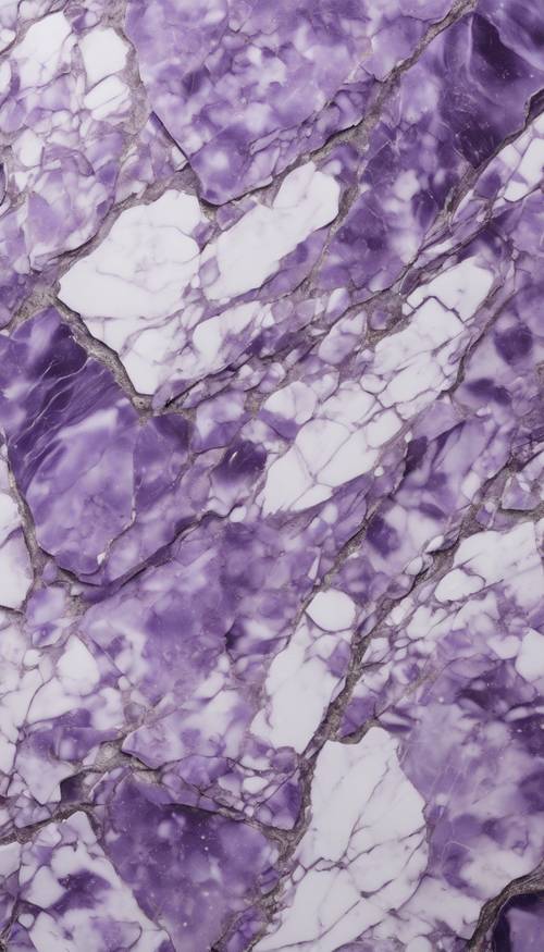 紫色和白色的大理石石材紋理。