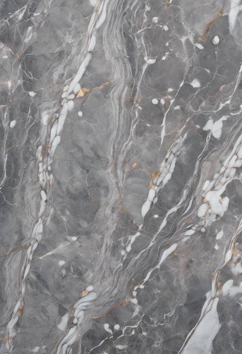 Close-up of gray marble with a smooth and glossy texture. Tapeta [a5bdbdcf28534ead9502]