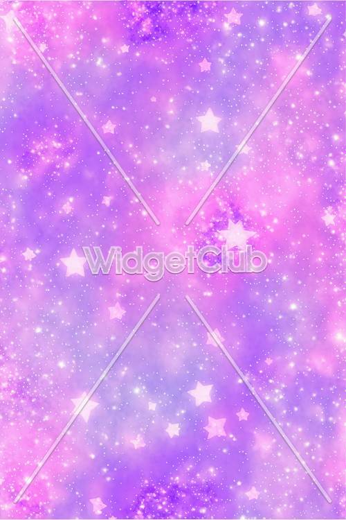 Pink Star Wallpaper [7edf0b41c9654ea6b44d]