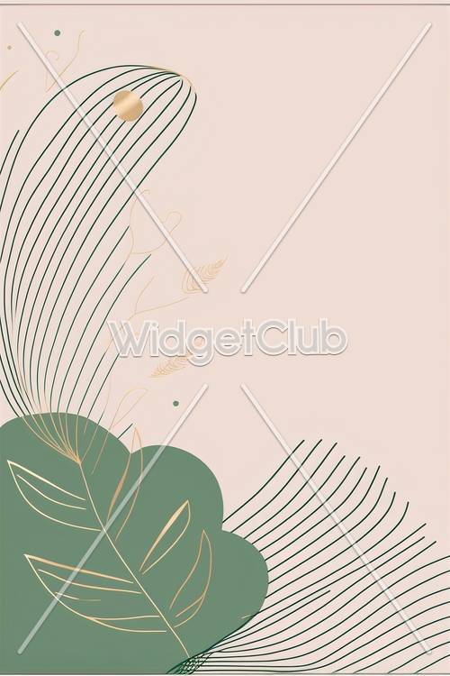 Green Leaf Wallpaper [3a01f40e55f847fbab11]