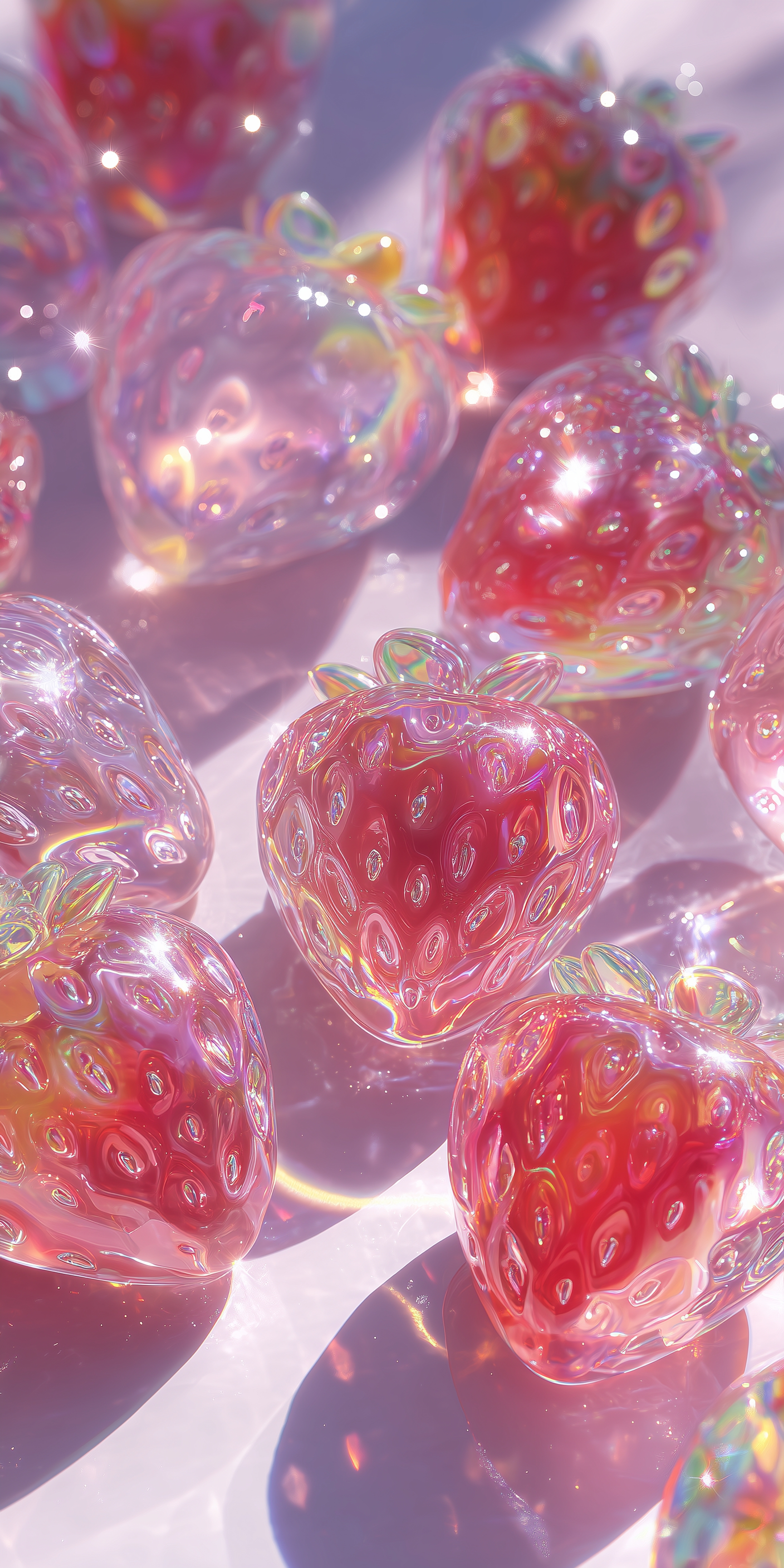 Sparkly Pink Hearts Shine Bright วอลล์เปเปอร์[2b80f7471d564b609431]