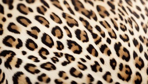 Sophisticated pattern that depicts continuous cream-colored leopard spots. Tapet [693a6868f07c49c6be9d]