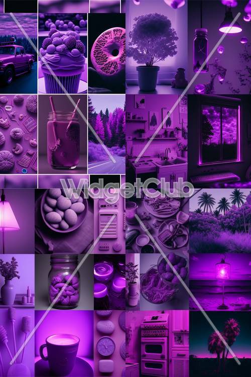 Коллекция Purple Mood для вашего экрана