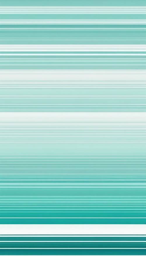 A seamless pattern of turquoise ombre stripes that fade into white. Tapeta [8272cbf488a8430cb61d]