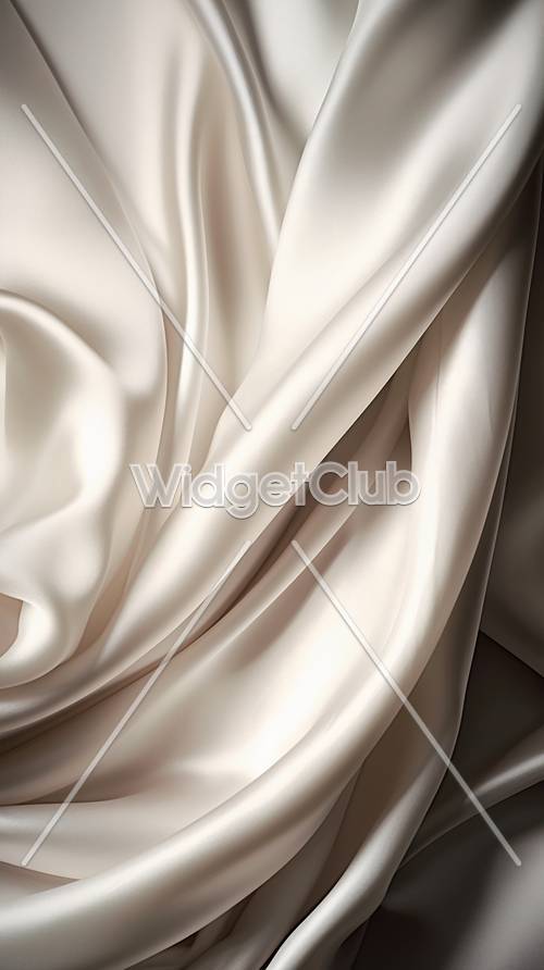 Elegant Cream Fabric Folds